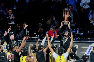 Les Lakers ont remporté la première Coupe NBA KEYSTONE/EPA/ALLISON DINNER